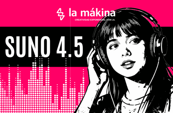 Suno 4.5 La Mákina - Agencia especializada en Inteligencia Artificial